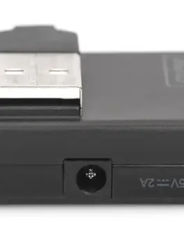 Alternative view of ХЪБ DIGITUS USB 4 Port -  гнездо x 4  - USB A щепсел - USB 2.0 -  черен - PN DA-70217