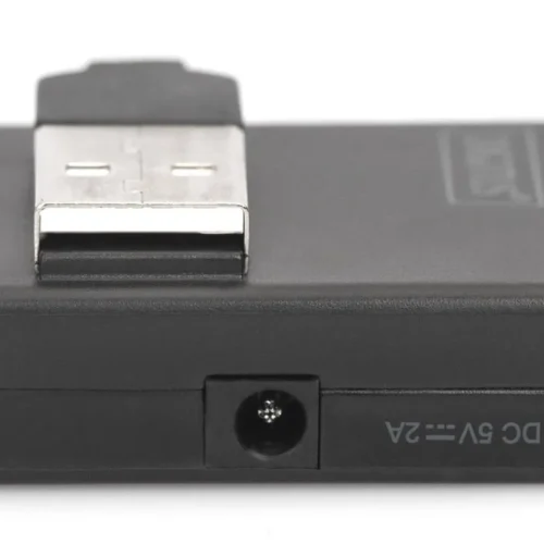 Alternative view of ХЪБ DIGITUS USB 4 Port -  гнездо x 4  - USB A щепсел - USB 2.0 -  черен - PN DA-70217