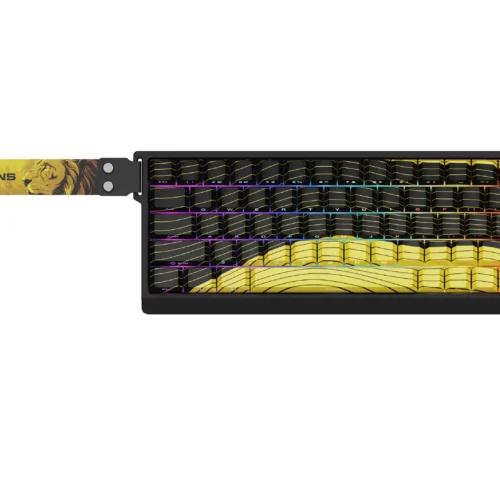 Alternative view of Madlions професионална геймърска механична клавиатура Professional Gaming Mechanical Keyboard MAD 68 HE Contour Flagship - 8K, Magnetic Amber Pro [Linear]