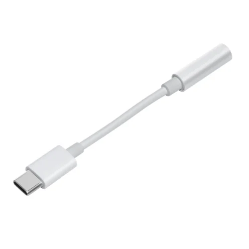 Alternative view of Makki преходник Adapter Type-C M to 3.5mm audio jack 4P F, White - MAKKI-CBL-C-AUDIO-WH