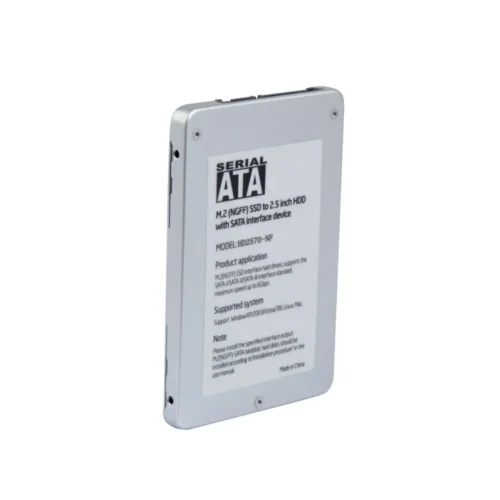 Makki кутия за ссд Caddy Convertor M.2 NGFF SSD to 2.5" SATA3 Aluminium -