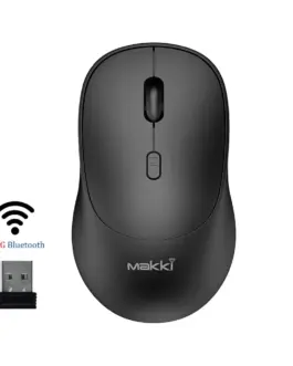 Makki безжична мишка Wireless Mouse MAKKI-MSX-2401 - USB-C Silent 1600dpi 2.4G Bluetooth