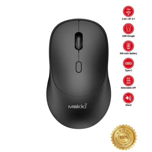 Makki безжична мишка Wireless Mouse MAKKI-MSX-2401 – USB-C