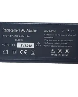 Alternative view of Makki зарядно за лаптоп заместител Laptop Adapter Lenovo - 16V 3.36A 54W 5.5x2.5mm - MAKKI-NA-LE-84