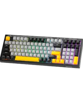 Alternative view of Marvo геймърска клавиатура Gaming Keyboard Soldat S50B - Rainbow, 98 keys - MARVO-K638B