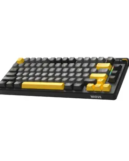 Alternative view of Marvo безжична механична геймърска клавиатура Wireless Gaming Mechanical keyboard Mega 80W - KG958W - Bluetooth 5.0, 2.4G
