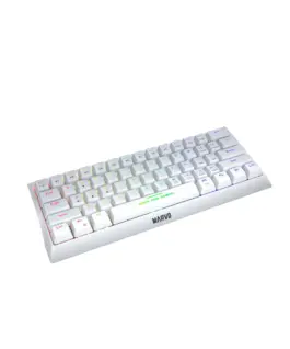 Alternative view of Marvo геймърска клавиатура Gaming Mechanical keyboard 61 keys TKL Hecate 61R WH - KG962G White - RED switches, RGB