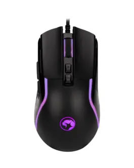 Alternative view of Marvo Геймърска мишка Gaming Mouse CAPO 20 Black - M292 BK - 8000dpi