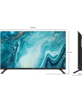 Alternative view of METZ Телевизор 40MTE2000Z 40" LED TV, HD, черен