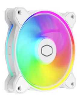 Alternative view of Вентилатор Cooler Master MasterFan MF120 Halo2 White Edition ARGB