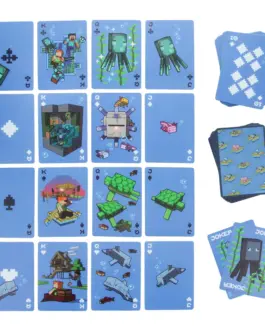 Alternative view of Карти за игра Paladone: Minecraft - Водоустойчиви карти за игра