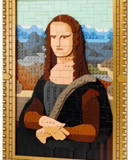 Alternative view of LEGO Art - Mona Lisa, 31213