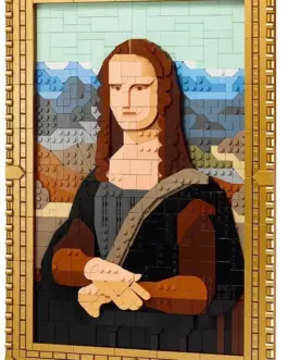 Alternative view of LEGO Art - Mona Lisa, 31213