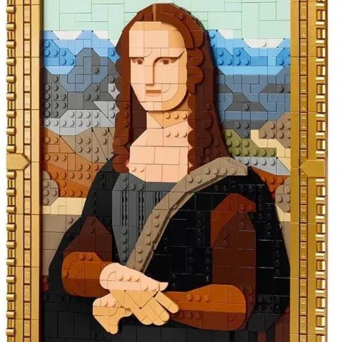 Alternative view of LEGO Art - Mona Lisa, 31213