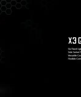 Alternative view of Montech кутия X3 GLASS, Mid-tower Case, TG, 6 fixed RGB Fans, Black