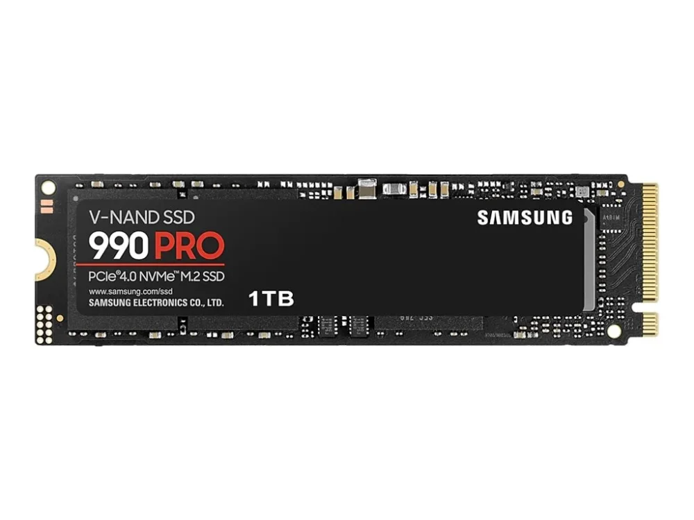 ВЪТРЕШЕН ТВЪРД ДИСК SAMSUNG SSD 990 PRO M.2 PCIe 2280 - 1 TB - PN MZ-V9P1T0BW