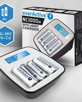 Alternative view of Зарядно у-во NIMH R6,03 AA/AAA  с микропроцесор NC1000M  EVERACTIVE