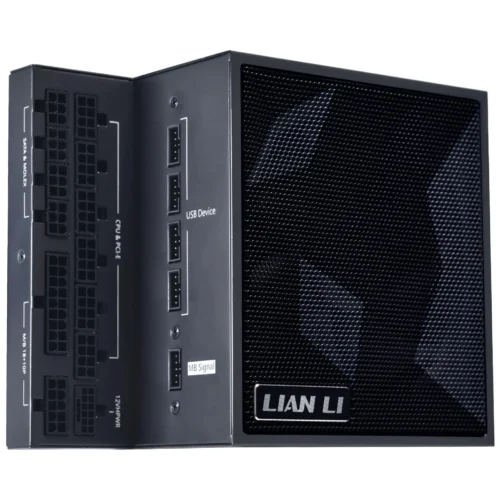 Alternative view of Захранващ блок Lian Li EDGE EG0850 Black 850W 80+ Platinum PCIe 5.1, ATX 3.1