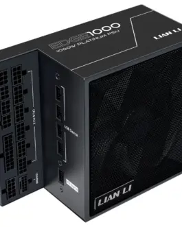 Захранващ блок Lian Li EDGE EG1000 Black 1000W 80+ Platinum PCIe 5.1 ATX 3.1