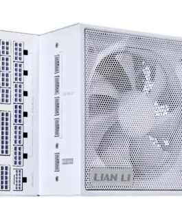 Alternative view of Захранващ блок Lian Li EDGE EG1300 White 1300W 80+ Platinum PCIe 5.1, ATX 3.1