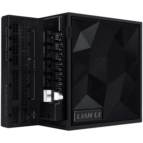 Alternative view of Захранващ блок Lian Li EDGE 1200W 80+ Gold PCIe 5.1, ATX 3.1 - Черно