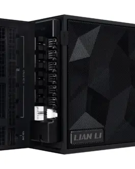 Alternative view of Захранващ блок Lian Li EDGE 1000W 80+ Gold PCIe 5.1, ATX 3.1 - Черно
