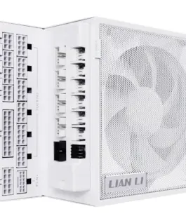Alternative view of Захранващ блок Lian Li EDGE 1000W 80+ Gold PCIe 5.1, ATX 3.1 - Бяло