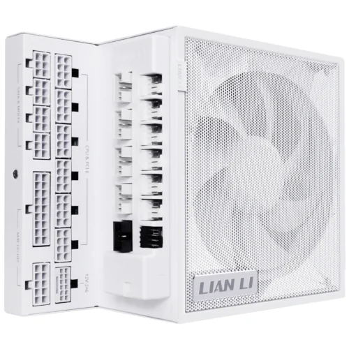 Alternative view of Захранващ блок Lian Li EDGE 1000W 80+ Gold PCIe 5.1, ATX 3.1 - Бяло