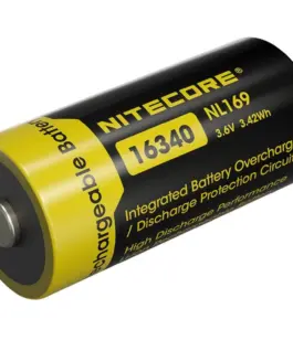 Акумулаторна батерия CR-123 LiIon 37V 16340 950mAh NITECORE