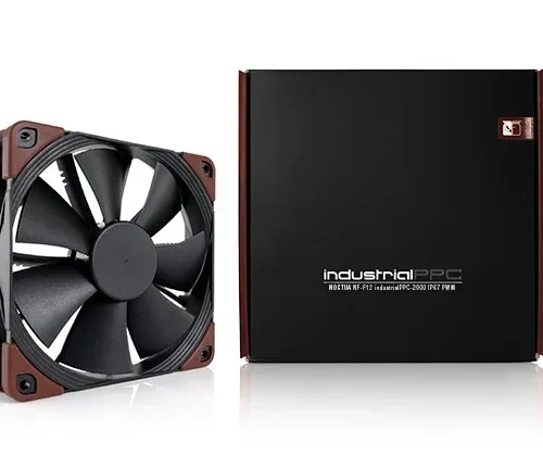 Noctua Влагозащитен / Прахозащитен Вентилатор Fan 120mm NF-F12 iPPC-2000-IP67