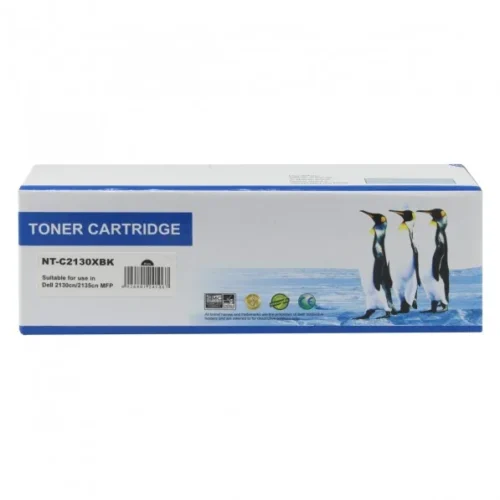 КАСЕТА ЗА DELL 2130/2135 - WITH CHIP / С ЧИП - Black - OUTLET - HIGH CAPACITY - 330-1436 / FM064 / T106C - PN NT-C2130XB