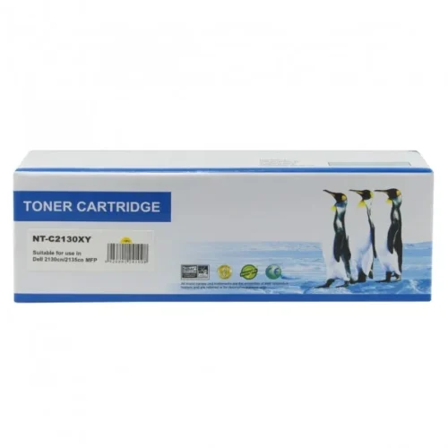 КАСЕТА ЗА DELL 2130/2135 - WITH CHIP / С ЧИП - Yellow  - HIGH CAPACITY - OUTLET - 330-1438 / FM066 / T108C - PN NT-C2130