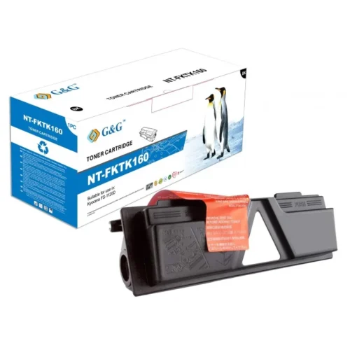 КАСЕТА ЗА KYOCERA MITA FS 1120D/1120DN - TK160 (TK-160) - 1T02LY0NLC  - Black - PN NT-FKTK160 -