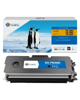 КАСЕТА ЗА BROTHER HL 2035/2037 - TN2005 (TN-2005) - Black  - PN NT-P2005/NT-PB2005 - G&G