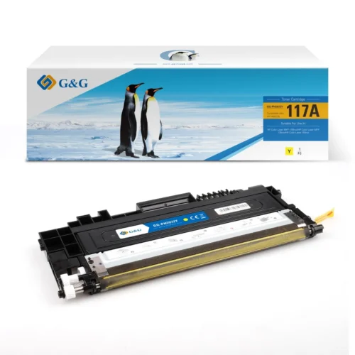 КАСЕТА (JUMBO) ЗА HP Color Laser MFP 179FNW/MFP 178NW/150NW - /117A/ - JUMBO - Yellow - W2072A - PN NT-PH2072Y -
