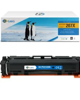 КАСЕТА ЗА HP Color Laserjet PRO M255dw/MFP M282nw/M283cdw/M283fdw - Black - /207X/ - W2210X - PN NT-PH2210XBK -