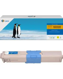КАСЕТА ЗА OKI C301dn/C321dn/MC332dn/MC342dn - Yellow - 46508709 - PN NT-COC332XY - G&G