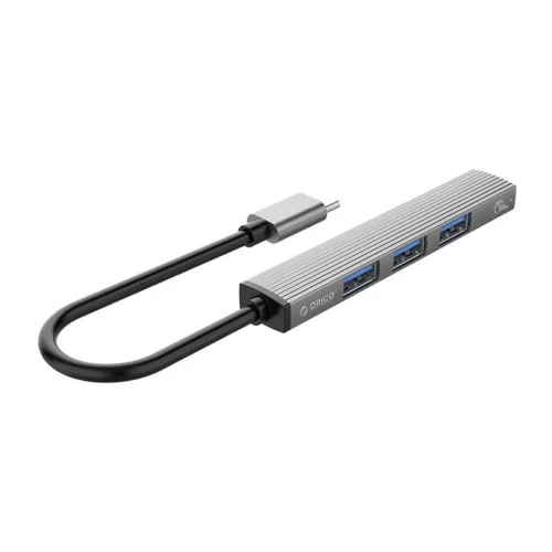 Orico хъб USB3.0/2.0 HUB 4 port – Type-C input – AH-13-GY
