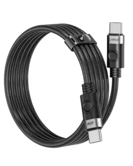 Alternative view of Orico кабел Cable USB C-to-C PD 60W Charging 1.0m Black - CDX-60CC-BK