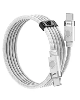 Alternative view of Orico кабел Cable USB C-to-C PD 60W Charging 1.0m White - CDX-60CC-WH