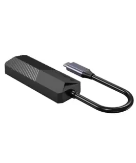 Alternative view of Orico докинг станция Docking Station Type-C 4-in-1 Power Distribution 55W - MDK-4P Black - HDMI, Type-C x 1, USB3.0 x1, USB2.0 x1
