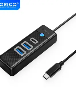 Orico хъб HUB USB3.1 3 port - 2 x USB3.0 1 x Type C Black - PWC2U-C3-015-BK