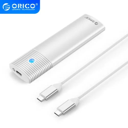 Orico външна кутия за диск Storage - Case - M.2 NVMe M/B key 10 Gbps White -