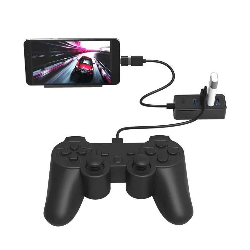 Orico хъб USB3.0 HUB 4 port - USB/Micro USB input, 1m cable - W5P-U3-100-BK-PRO - Image 3