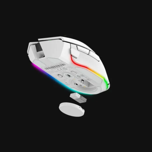 Alternative view of ГЕЙМЪРСКА МИШКА RAZER BASILISK V3 Pro - Wireless - White - PN RZ01-04620200-R3G1