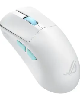 Alternative view of Геймърска безжична мишка ASUS ROG Harpe Ace Aim Lab Edition - White