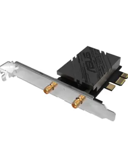 Alternative view of Безжичен адаптер ASUS PCE-BE92BT WiFi 7 PCI-e две външни антени и Bluetooth 5.4