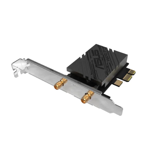 Alternative view of Безжичен адаптер ASUS PCE-BE92BT WiFi 7 PCI-e две външни антени и Bluetooth 5.4
