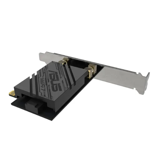 Безжичен адаптер ASUS PCE-BE92BT WiFi 7 PCI-e две външни антени и Bluetooth
