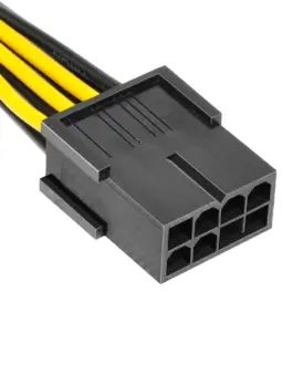 Alternative view of Makki Mining PCI-E 8pin Extension cable 30cm - MAKKI-CABLE-PCIE8-EXTENSION-30cm